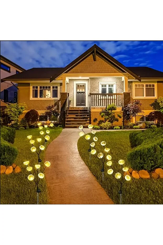 GÜNEŞ ENERJİLİ 6 TOP LED SARI RENK DENİZ ANASI LED BAHÇE AYDINLATMA SOLAR BAHÇE SÜSÜ SGE1004 1adet GÜNEŞ ENERJİLİ 6 TOP LED SARI RENK DENİZ ANASI LED BAHÇE AYDINLATMA SOLAR BAHÇE SÜSÜ SGE1004 1adet